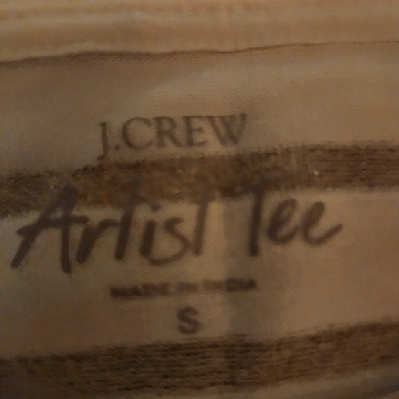 J. Crew Artist Long Sleeve Tshirt - Picture 2 of 4